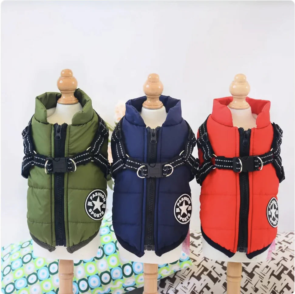 Padded Ski Vest For Pets